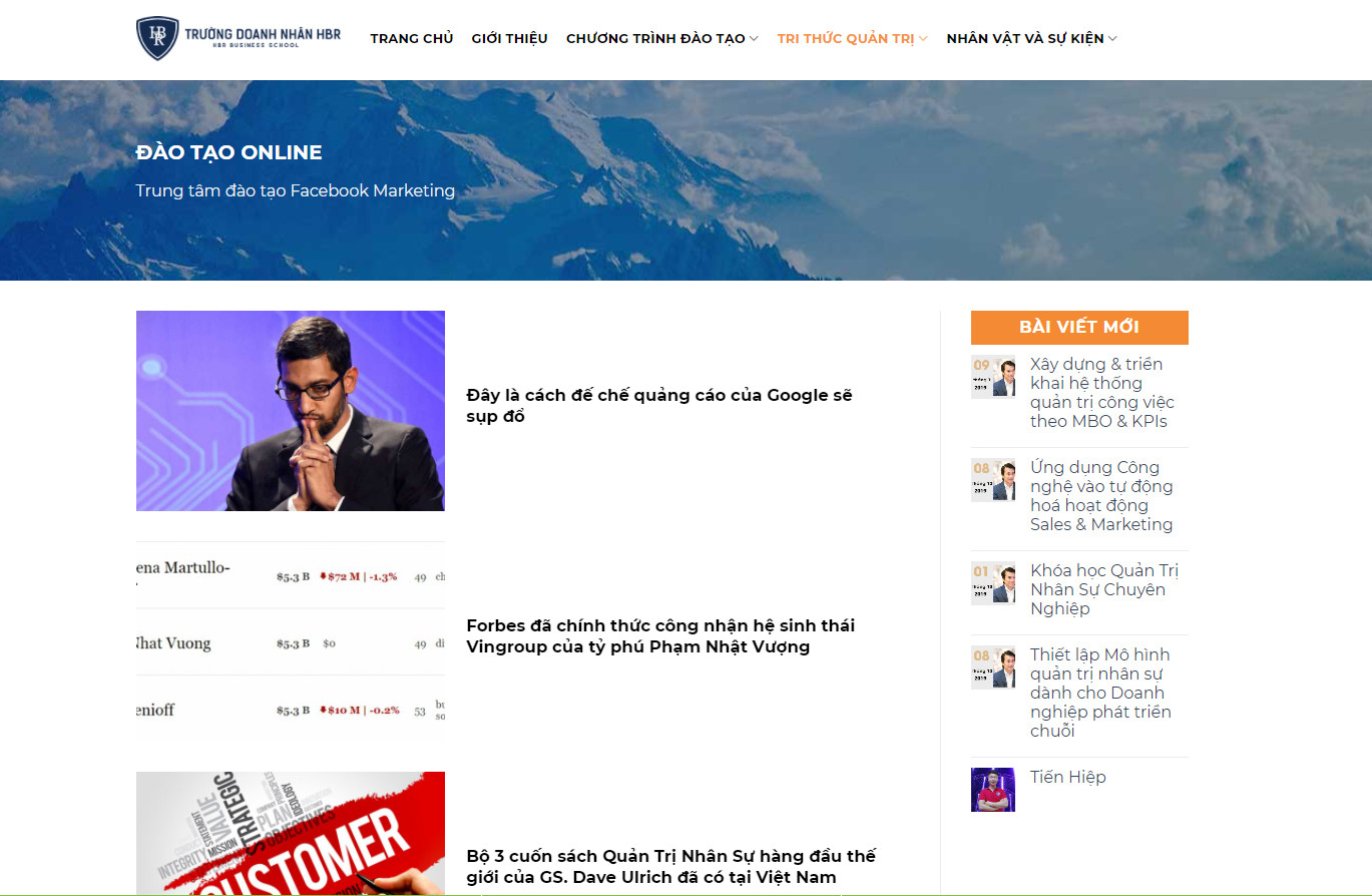 Theme wordpress bán khóa học1