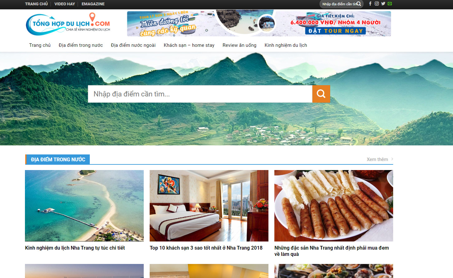 Theme wordpress tin tức