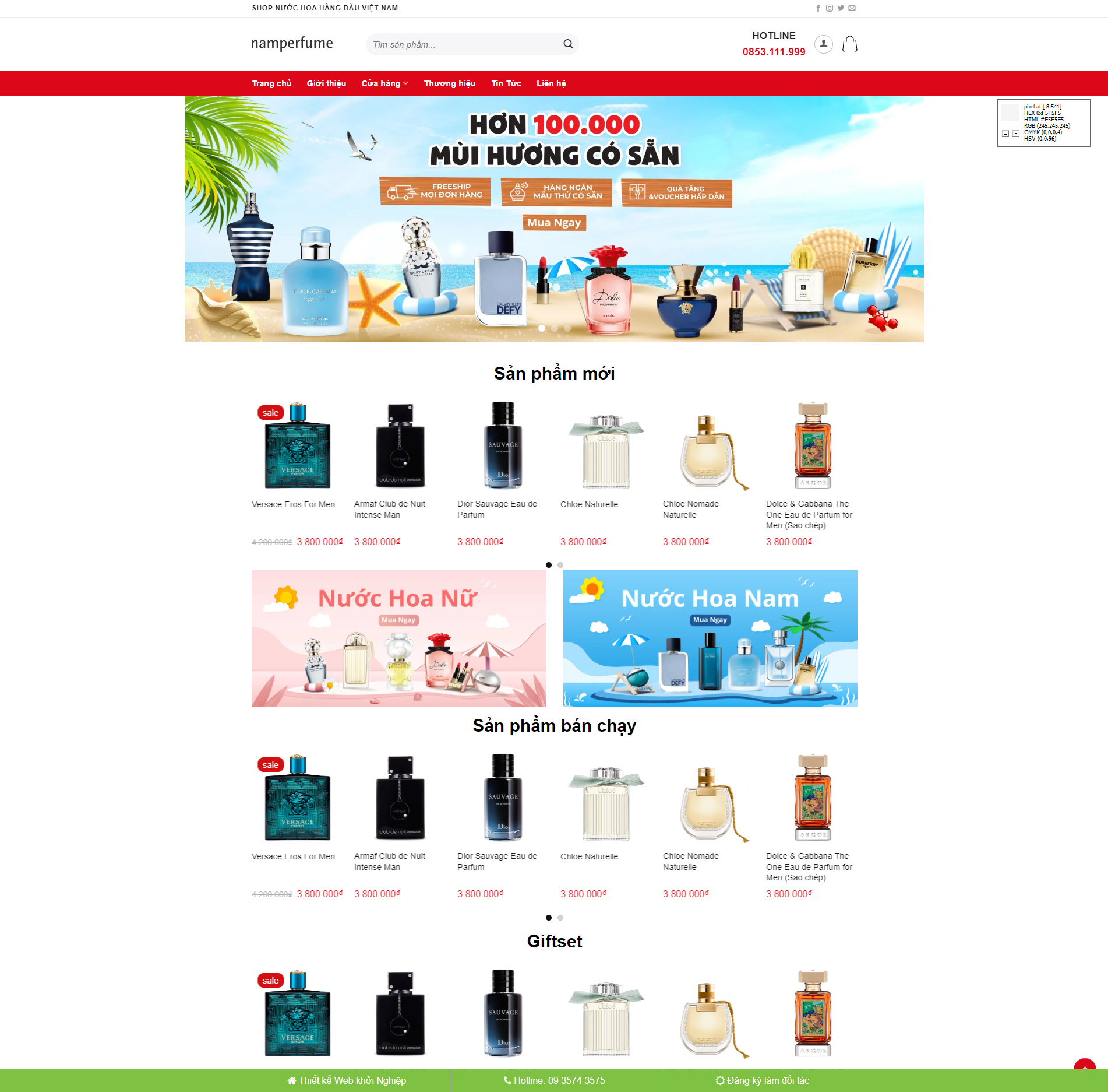 Top theme wordpress bán nước hoa đẹp nhất năm 2023