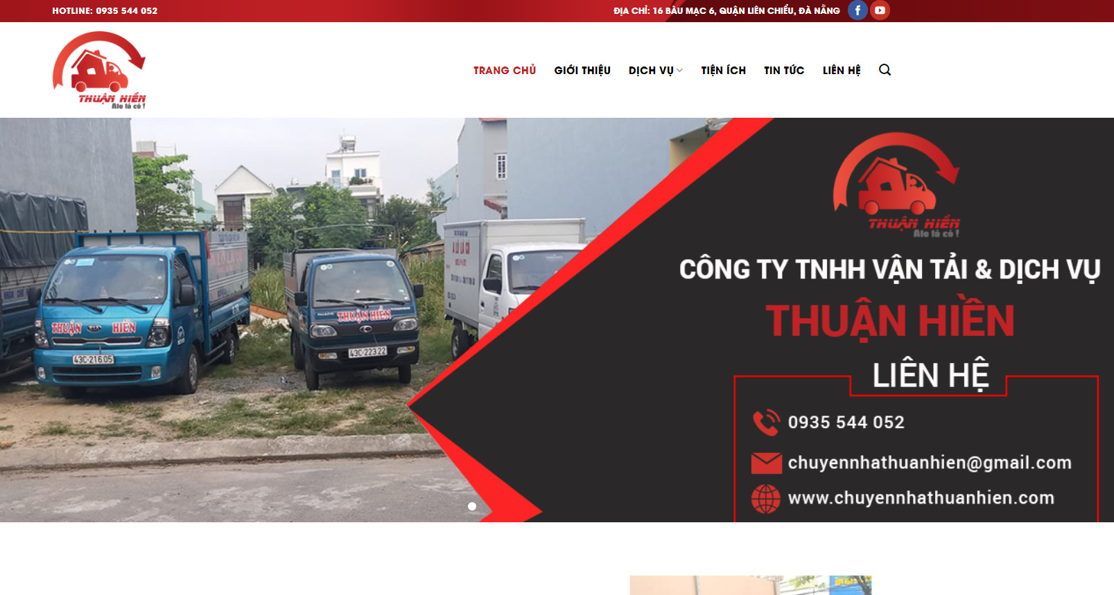 theme wordpress dịch vụ chuyển nhà