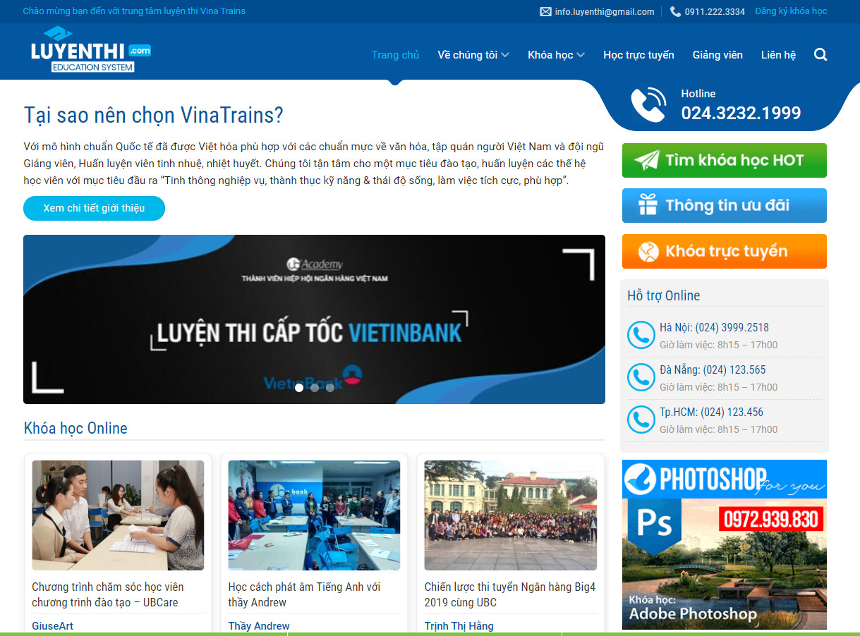 Theme wordpress giáo dục đẹp