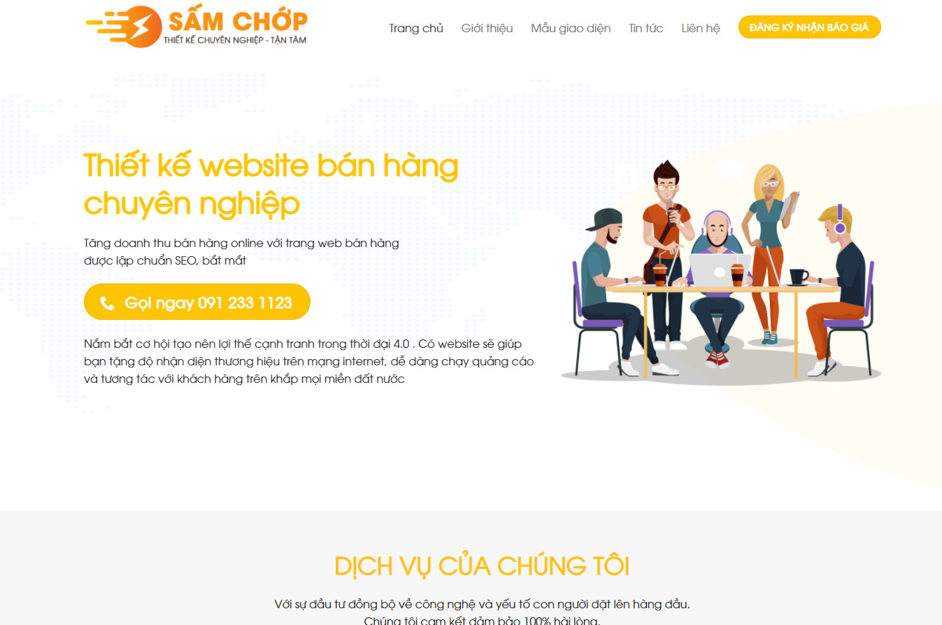 theme-wordpress thiet ke website